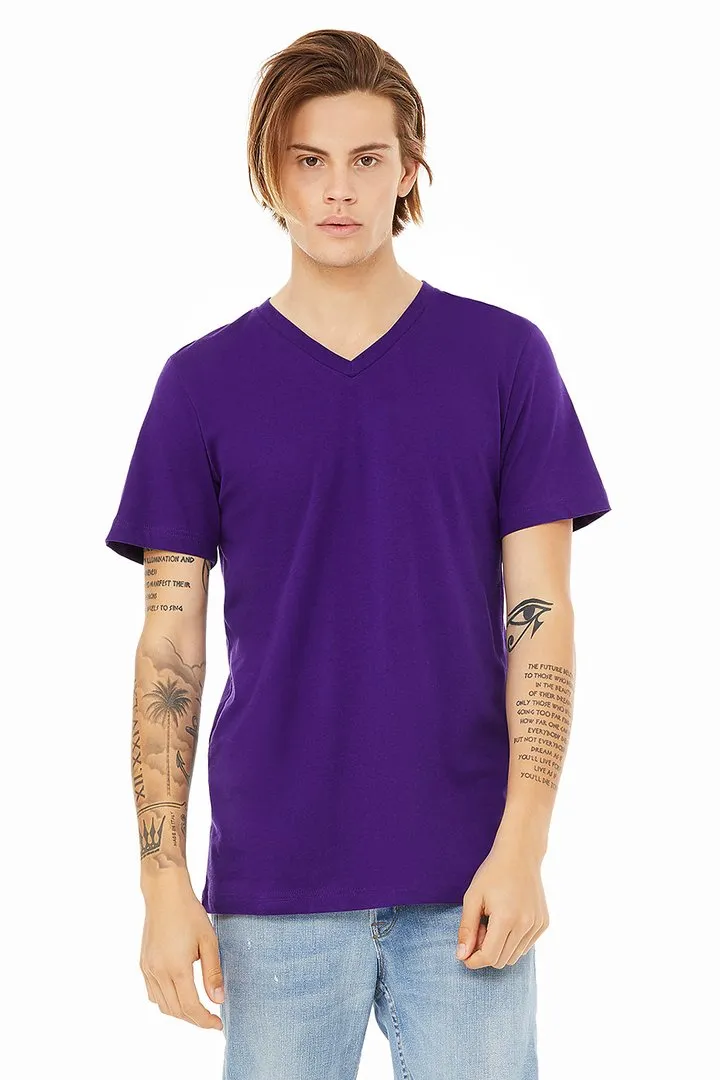 3005 Bella Unisex Jersey Short Sleeve V-Neck T-shirt