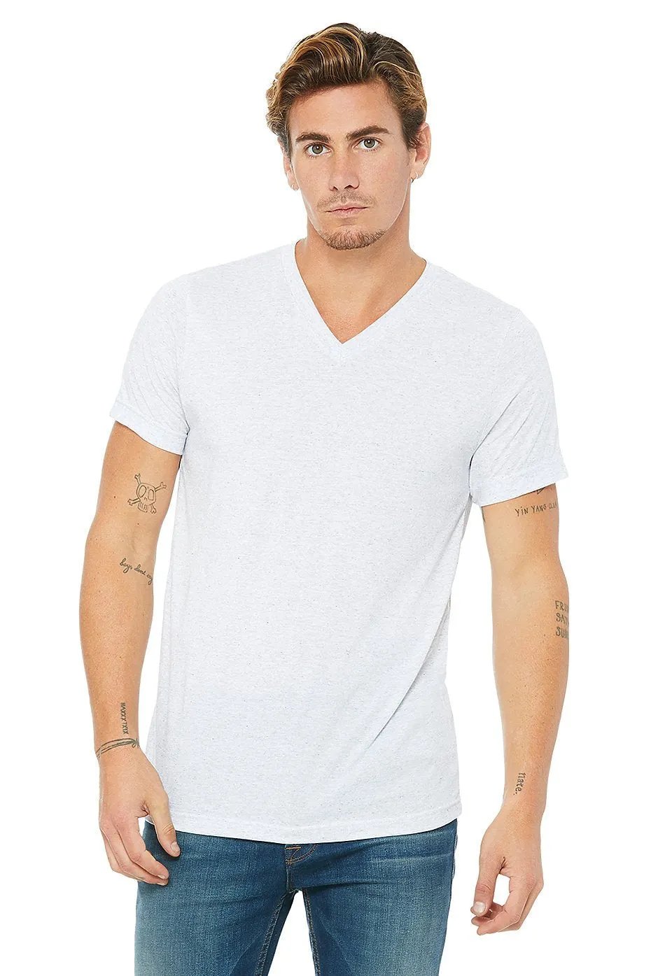 3005 Bella Unisex Jersey Short Sleeve V-Neck T-shirt