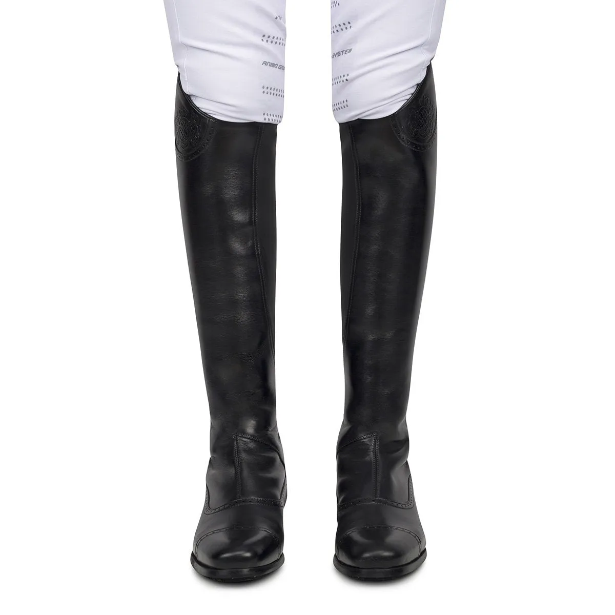 33202<br>Matt black standard riding boots [40 - 46]