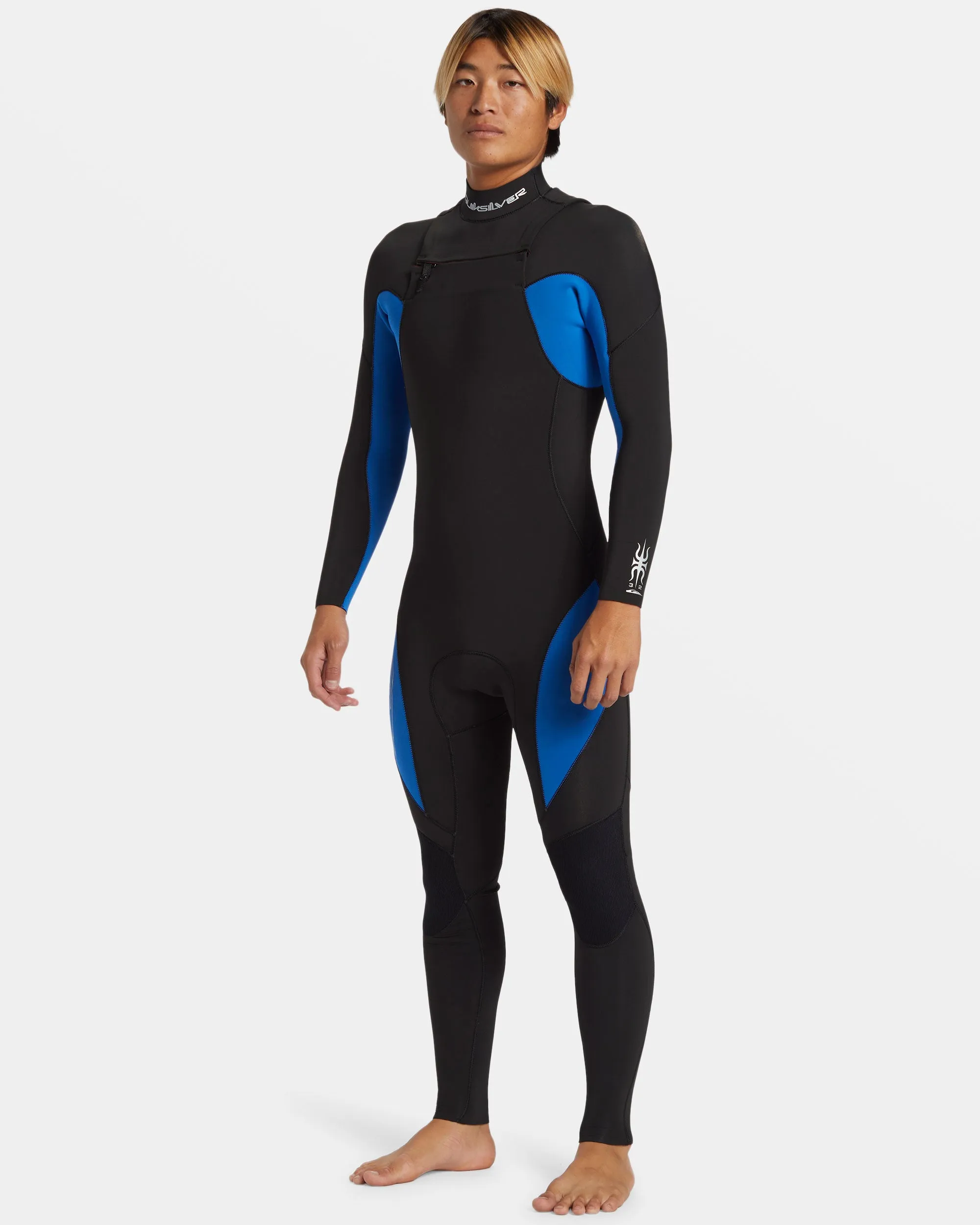 4/3mm Mercury Chest Zip GBS Wetsuit - Olympian Blue