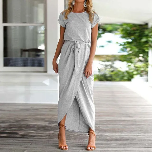 A-list long Maxi Dress - XS-3XL - 4 Colors