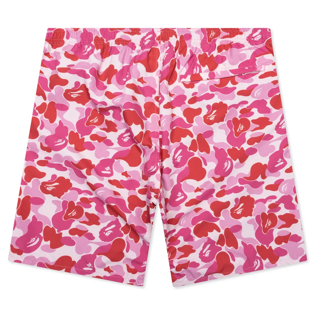 Abc Camo Beach Shorts - Pink