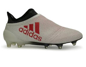 adidas Kids X 17  FG White/Real Coral/Core Black