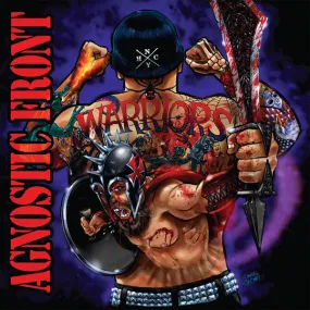 Agnostic Front LP - Warriors (Grimace Purple/Sea Blue)