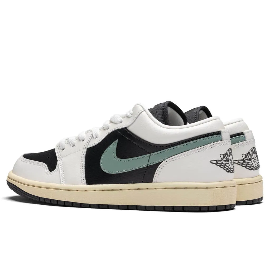 Air Jordan 1 Low Women's - Anthracite/Jade Smoke/Sail