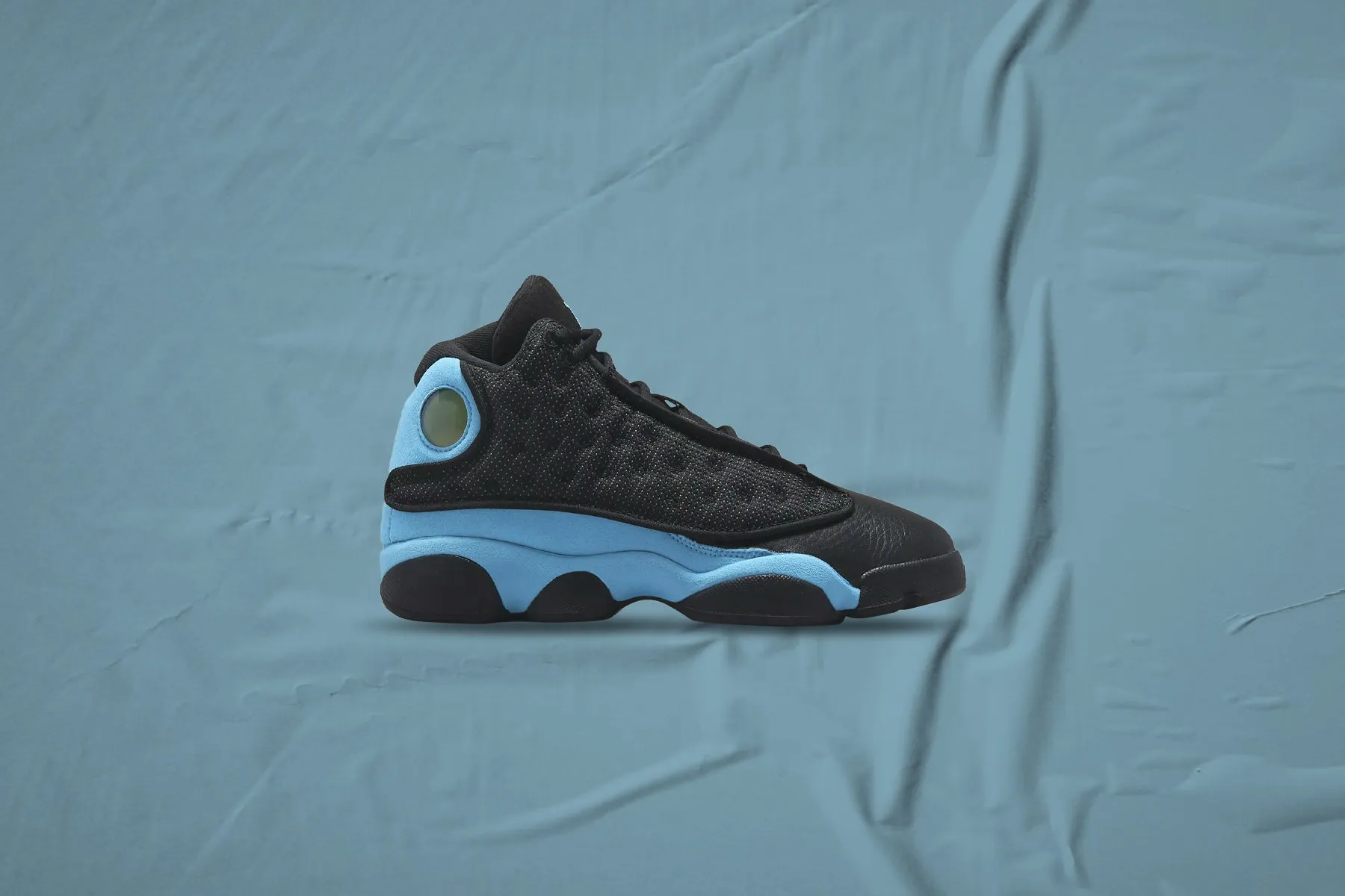 Air Jordan 13 Retro (GS) - Black/University Blue/White