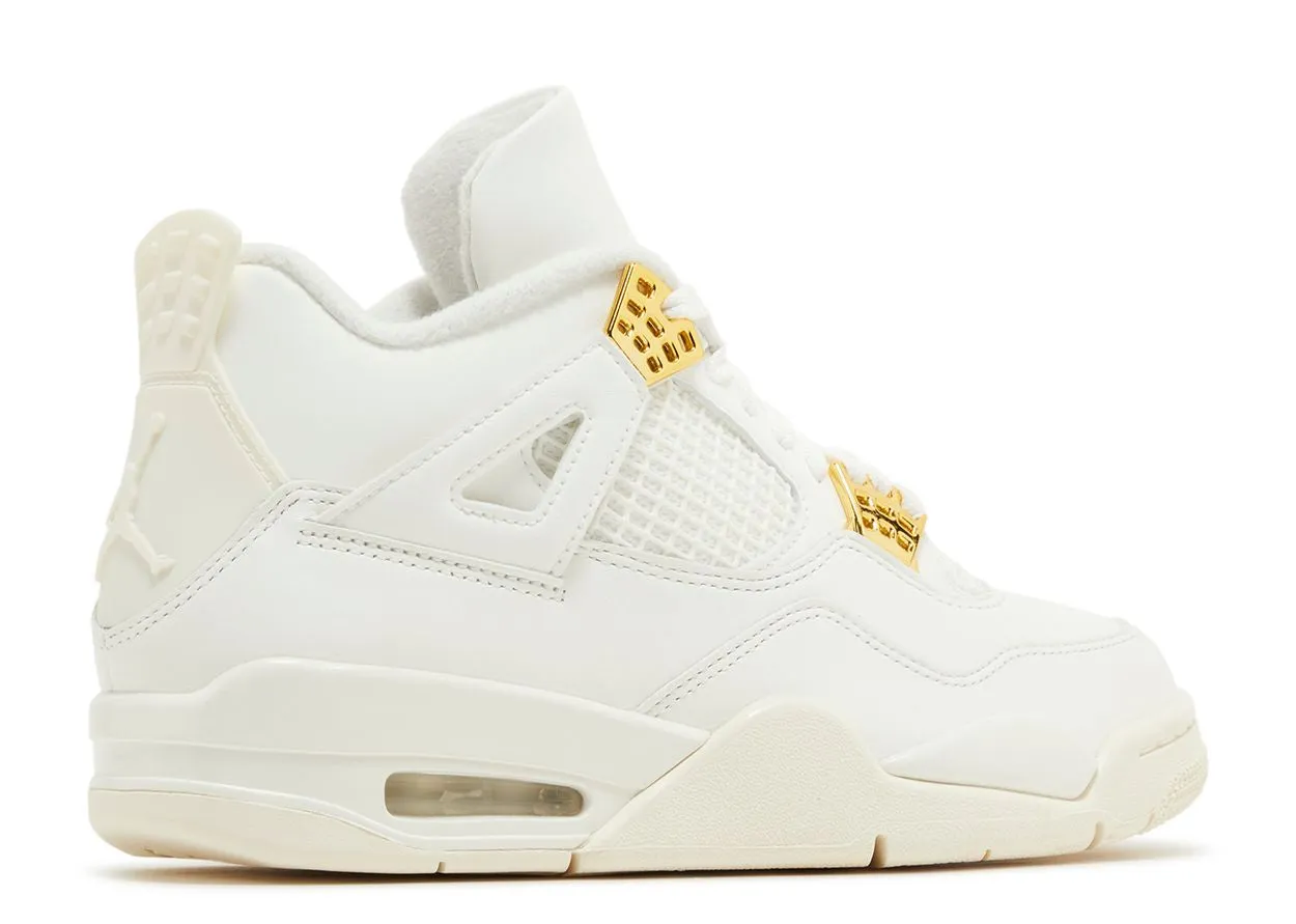 Air Jordan 4 'Metallic Gold' (WMNS)