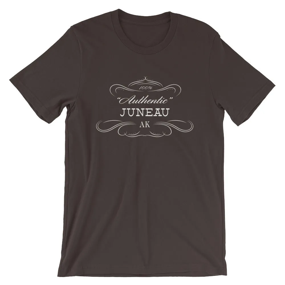 Alaska - Juneau AK - Short-Sleeve Unisex T-Shirt - "Authentic"