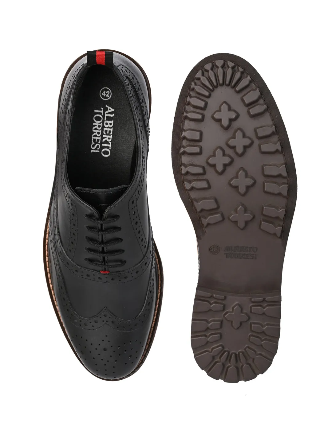 Alberto Torresi Latest Brogue Shoes With Padded Insole