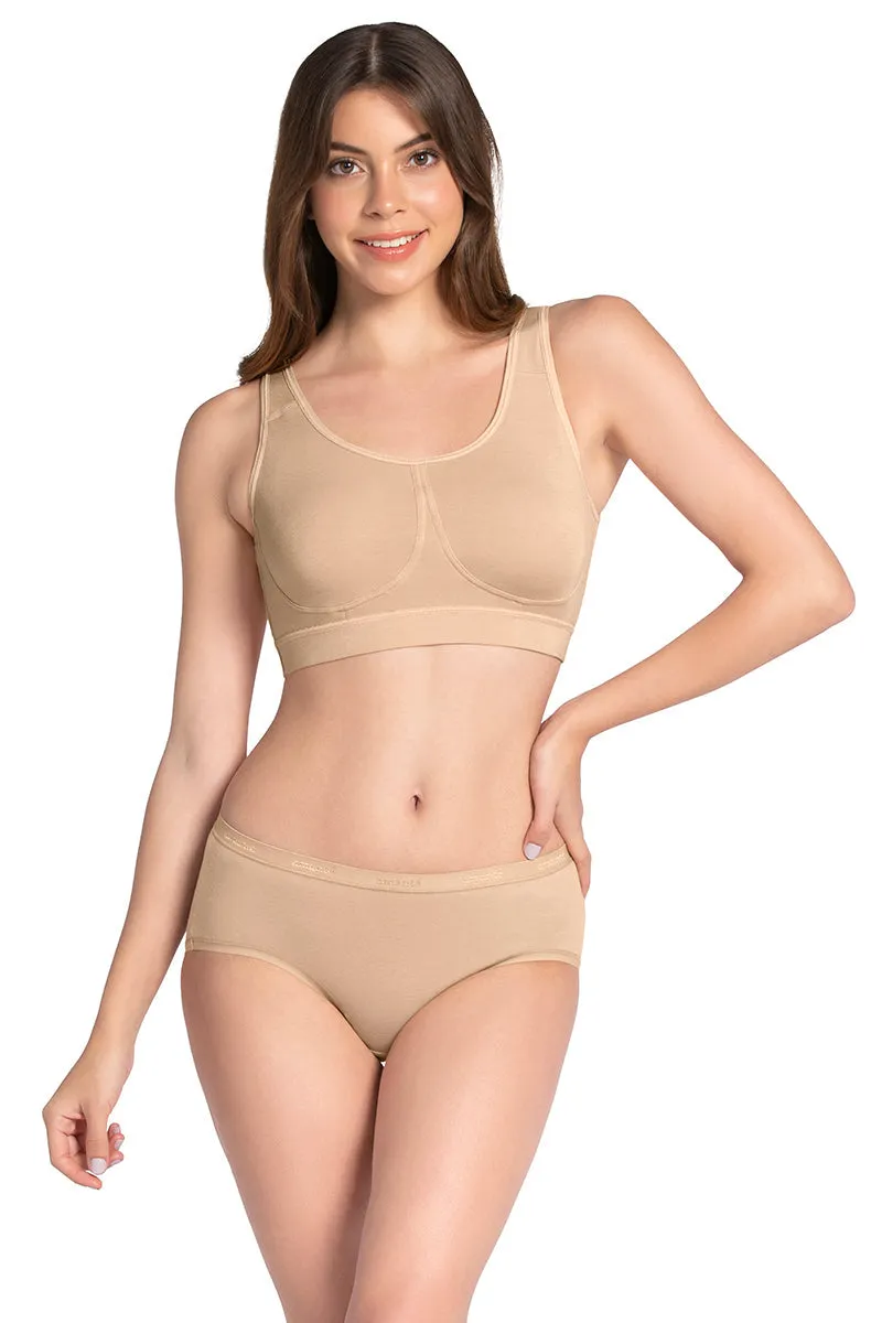 All Day at Home Bra - Hazelnut