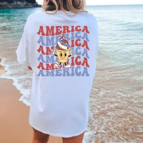 AMERICA ICE CREAM T-SHIRT