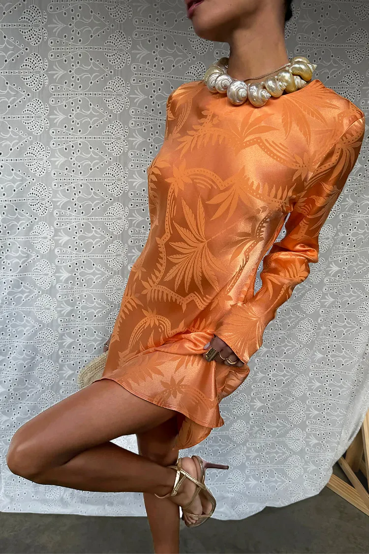 Apricot Palm Mini Soho Dress  Petite