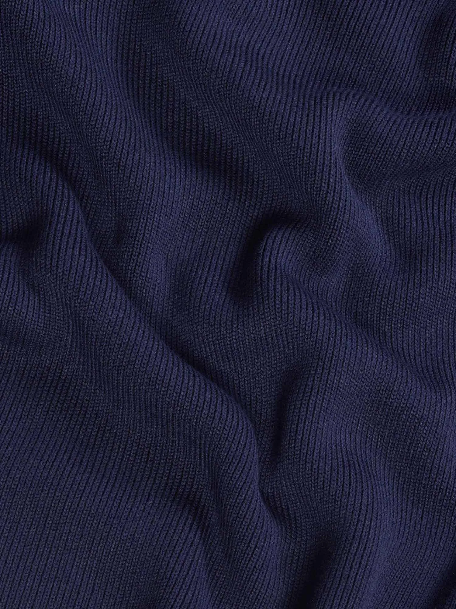 Archive Knit Shorts—navy blue