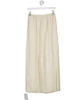 Arket Beige Midi Skirt UK S