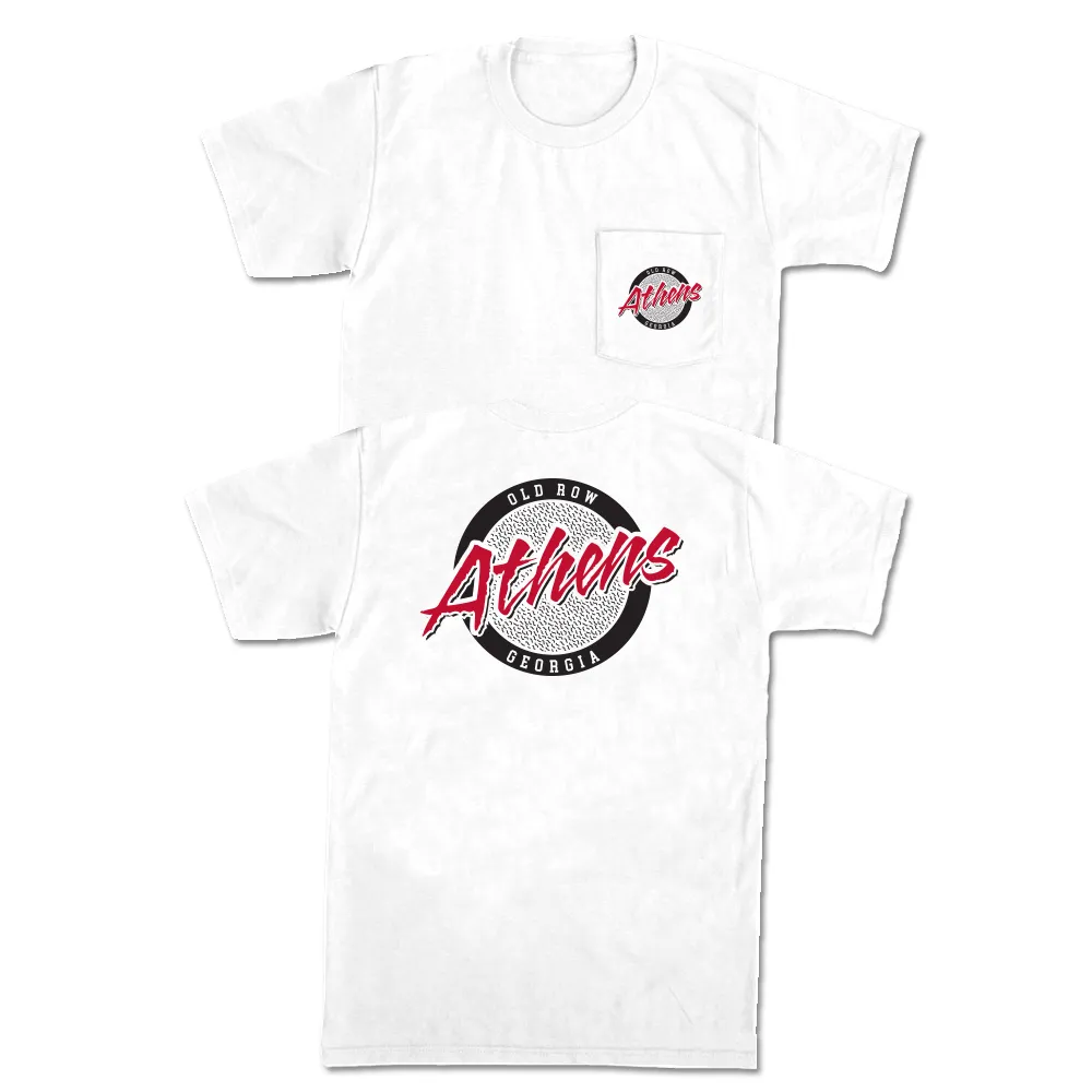 Athens, Georgia Circle Logo Pocket Tee