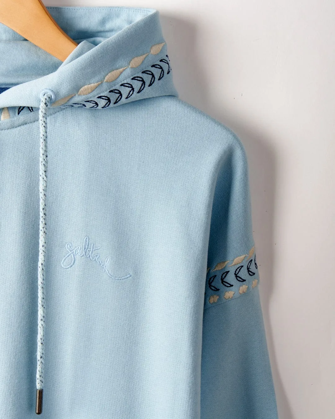 Auden - Womens Oversized Zip Hoodie - Blue