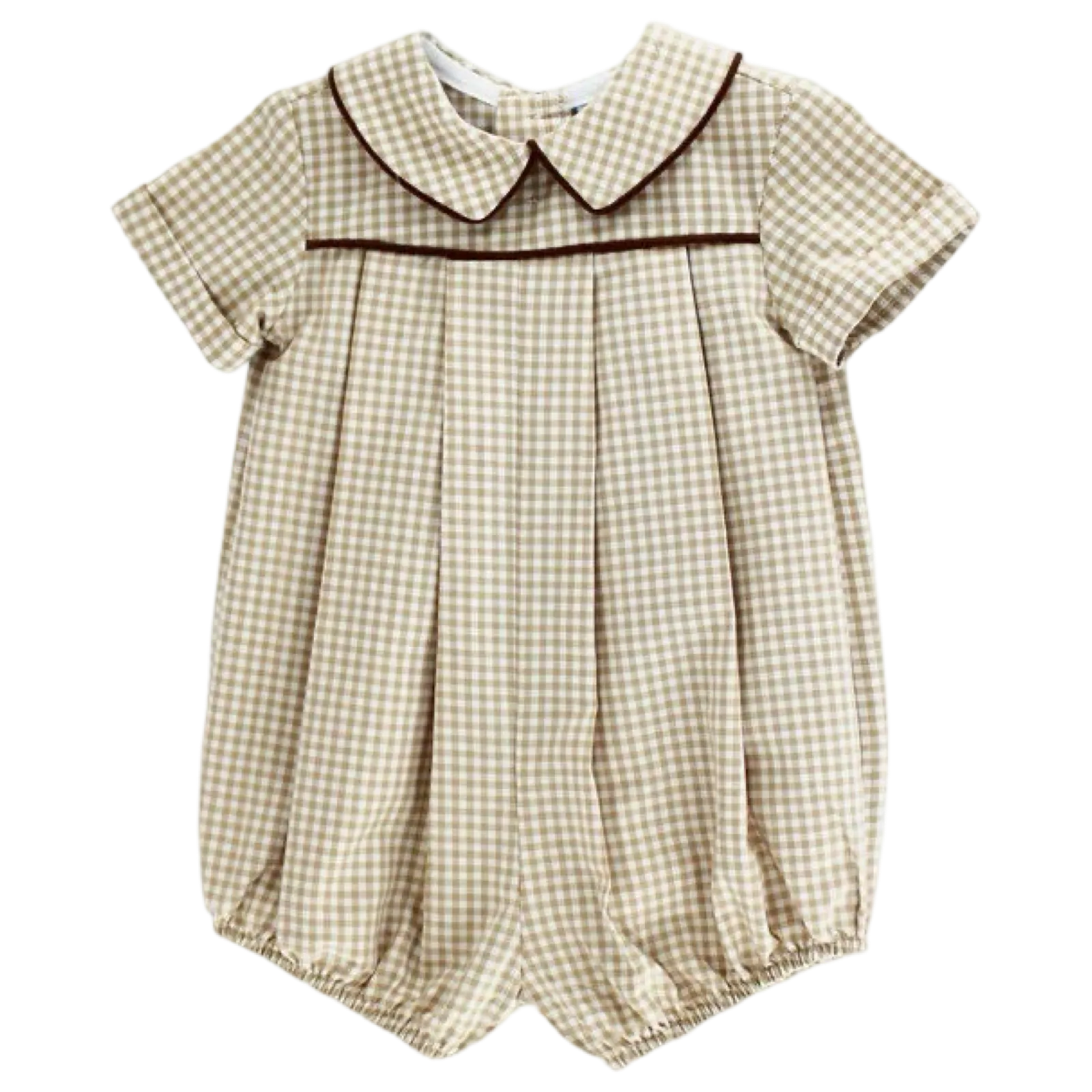 Bailey Dressy Bubble - Khaki Check