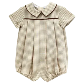 Bailey Dressy Bubble - Khaki Check