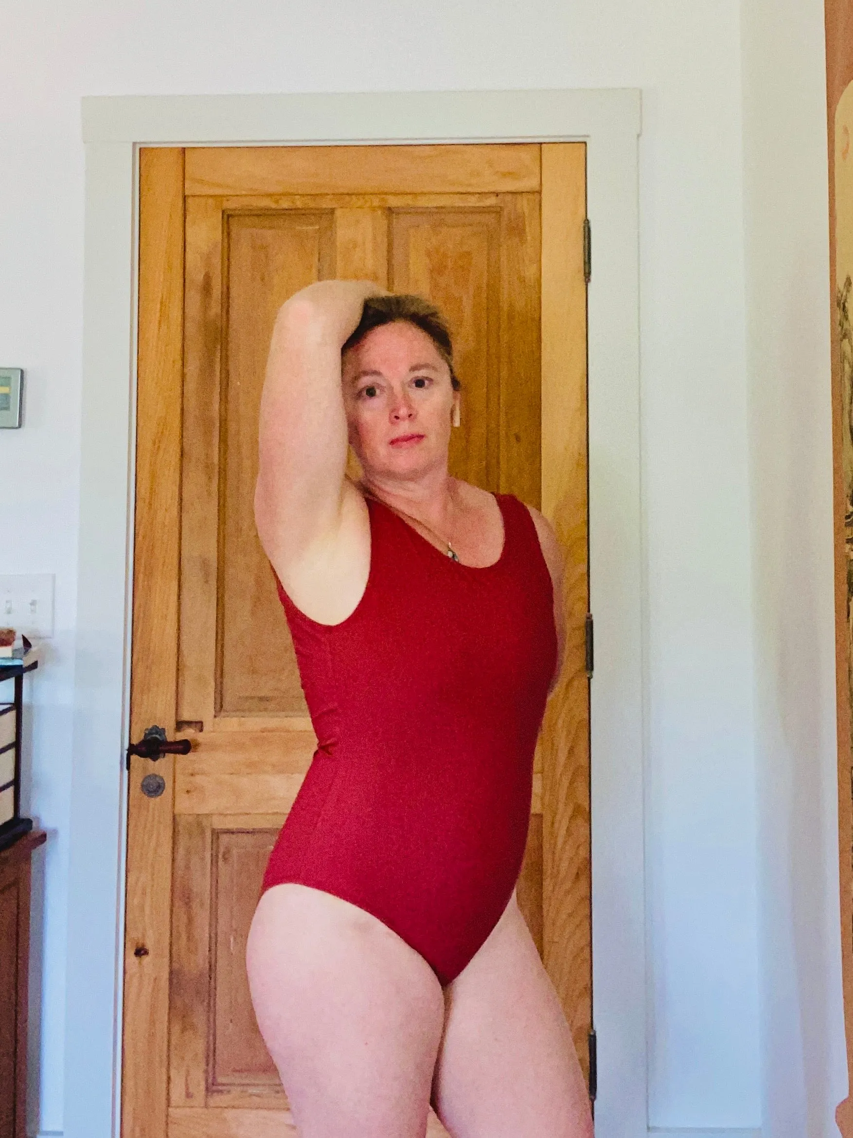 Barefoot One Piece Swimsuit PDF Pattern Sizes B-M