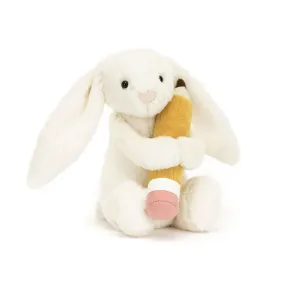 Bashful Bunny with Pencil