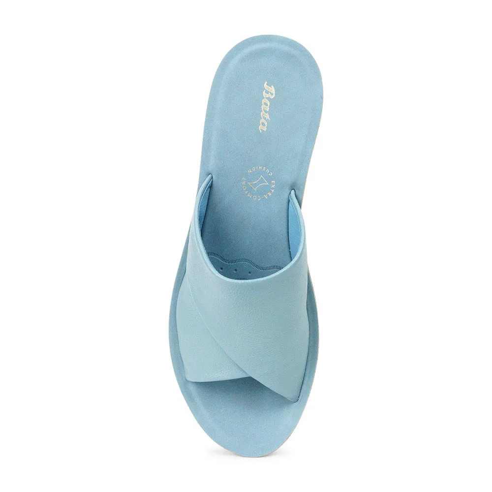 Bata BRITA Slip-On Low-Heeled Sandal for Women