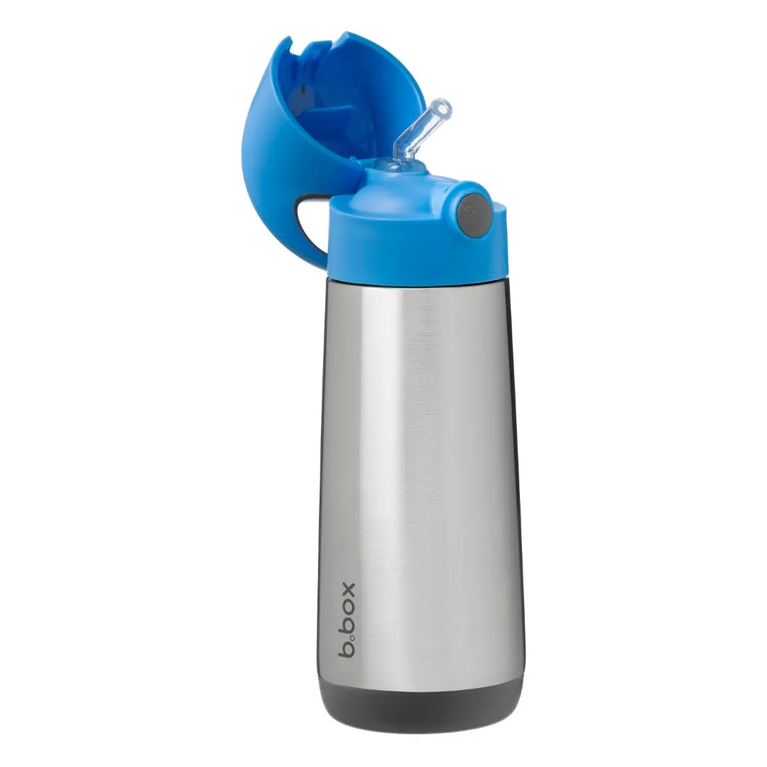 B.Box Insulated Drink Bottle 500ml - Blue Slate