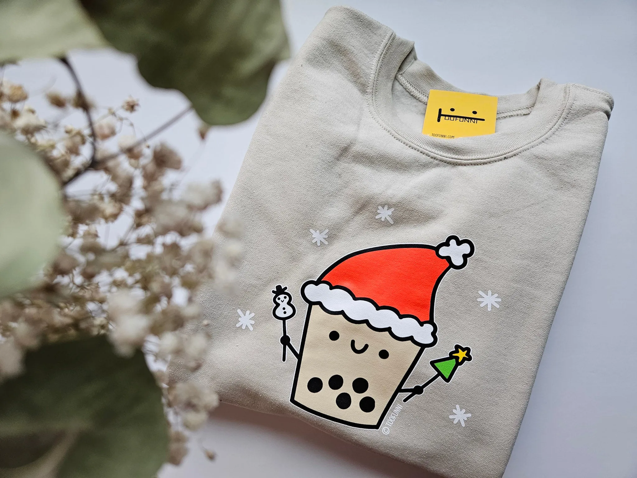 BBT CHRISTMAS - Sand Sweatshirt - Large