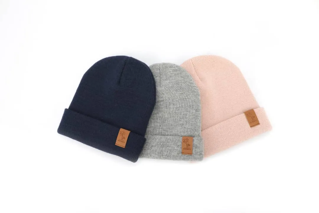 Beanie Signature - Navy (Kids-Adults)