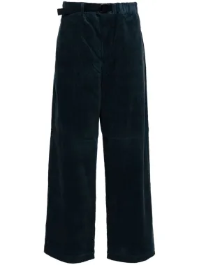 Belted Corduroy Trousers