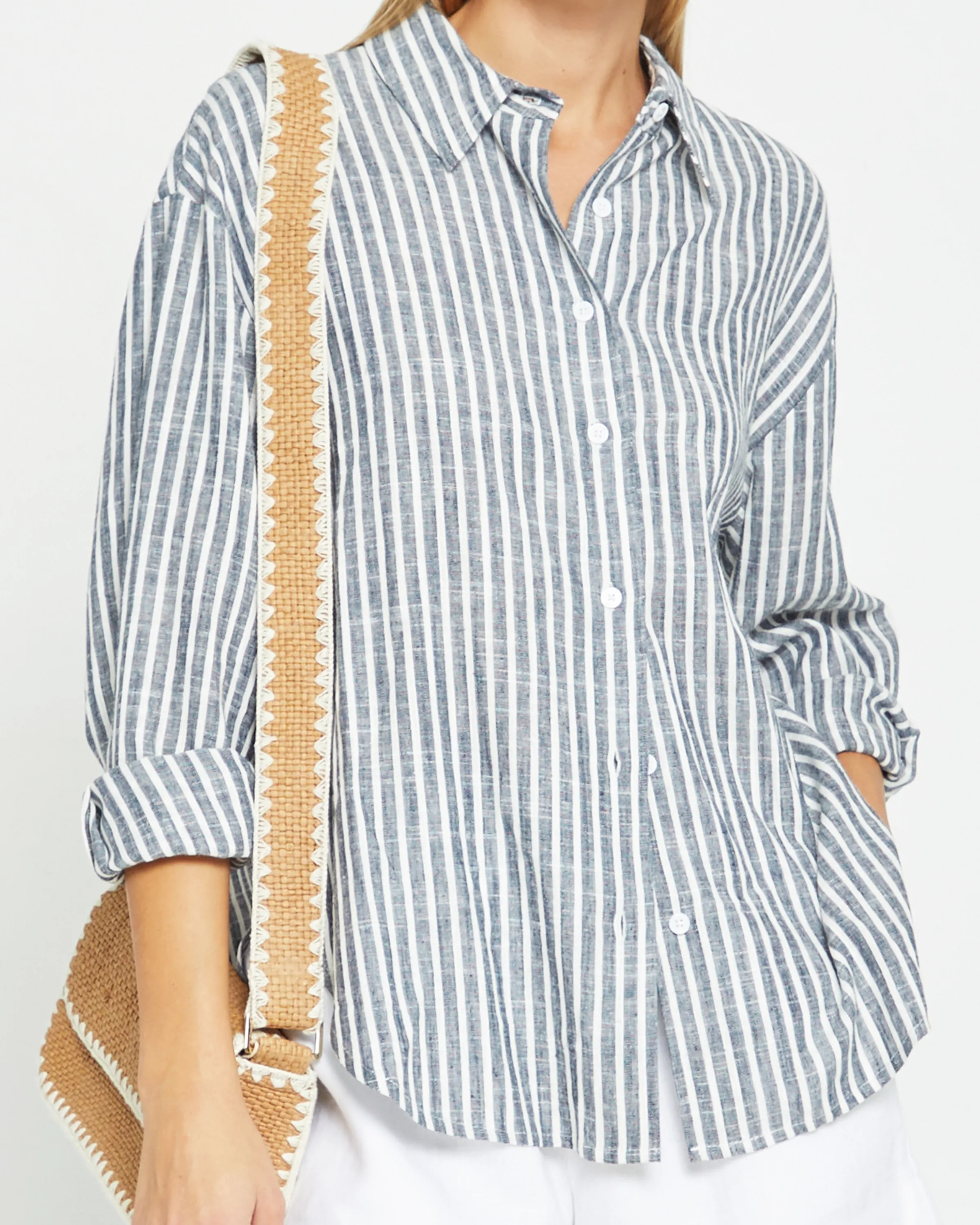 Billy Oversized Linen Shirt