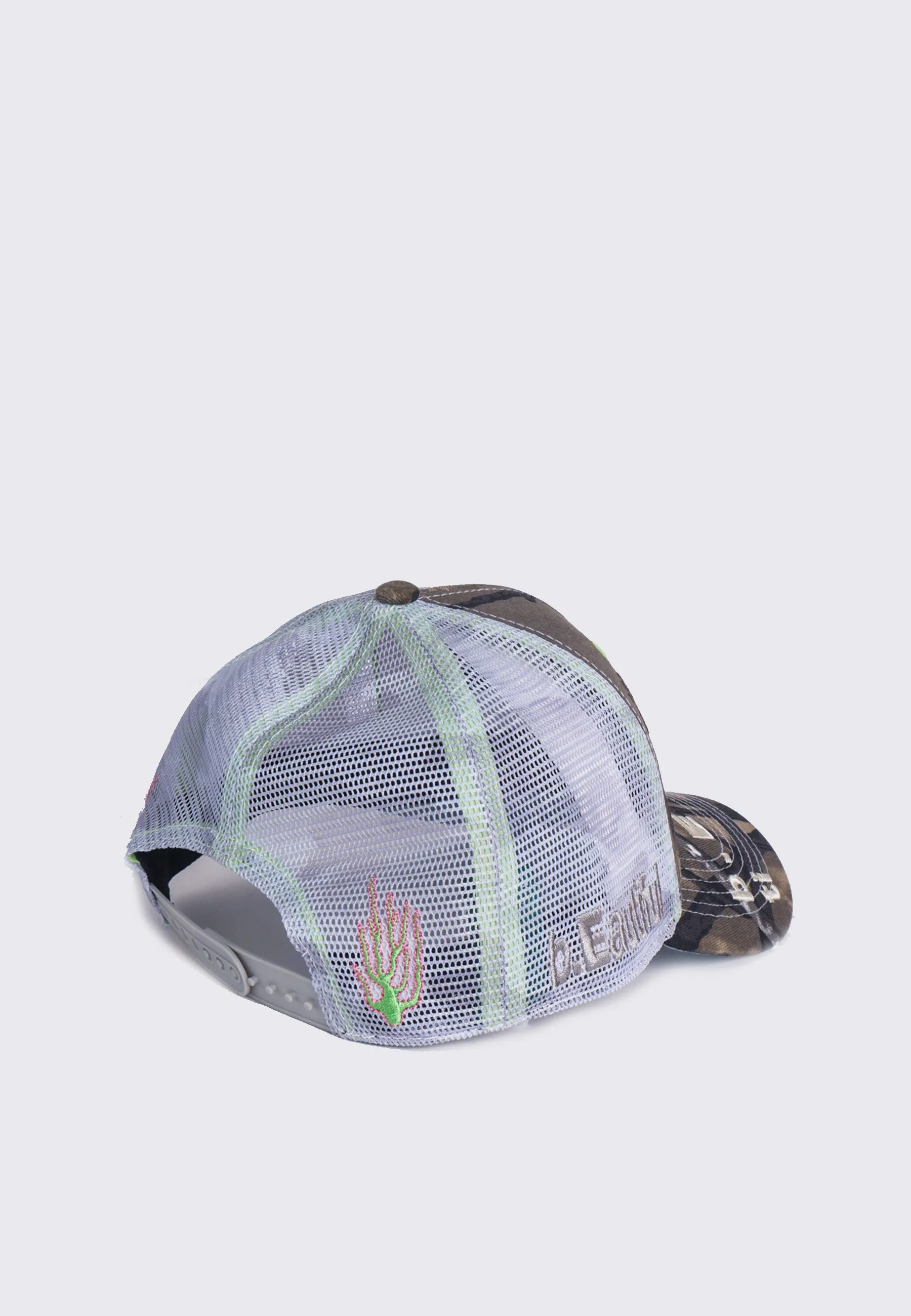 Biyu Trucker Hat - Peak Camo