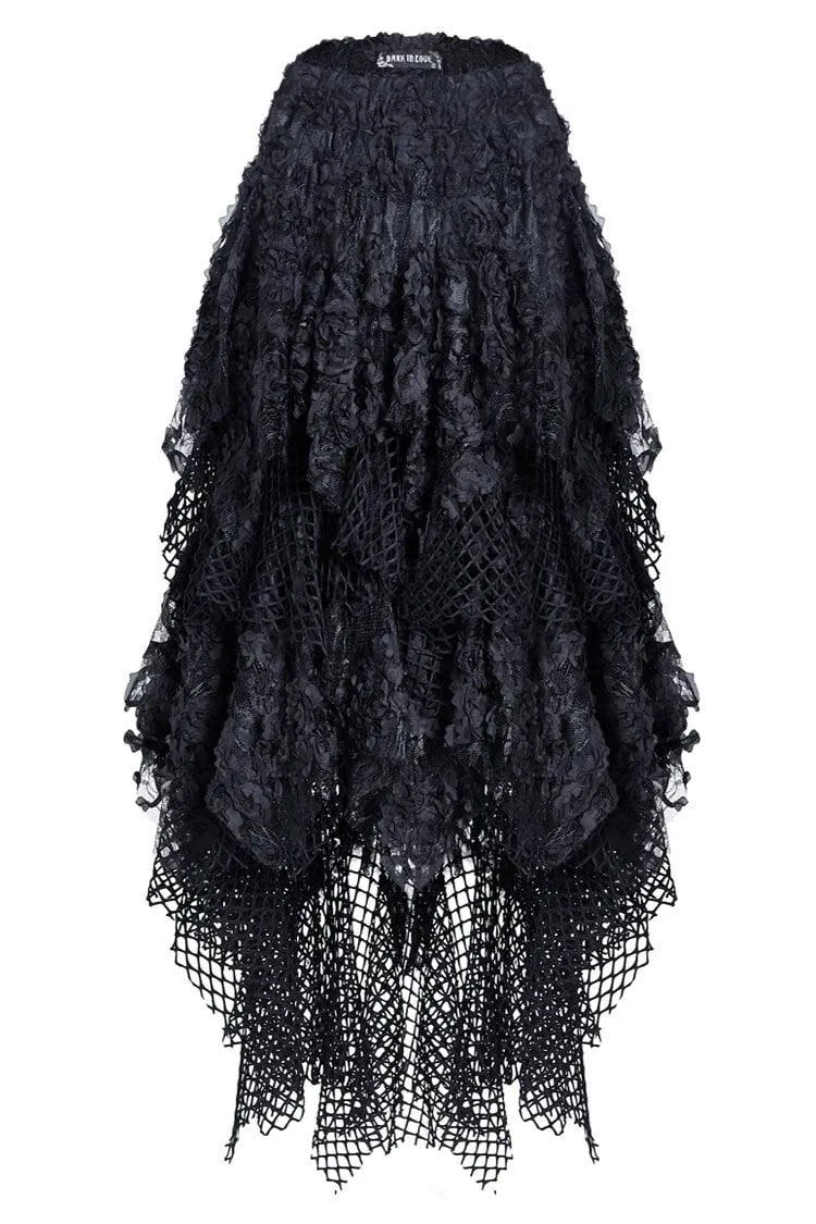 Black Madonna Layered Skirt