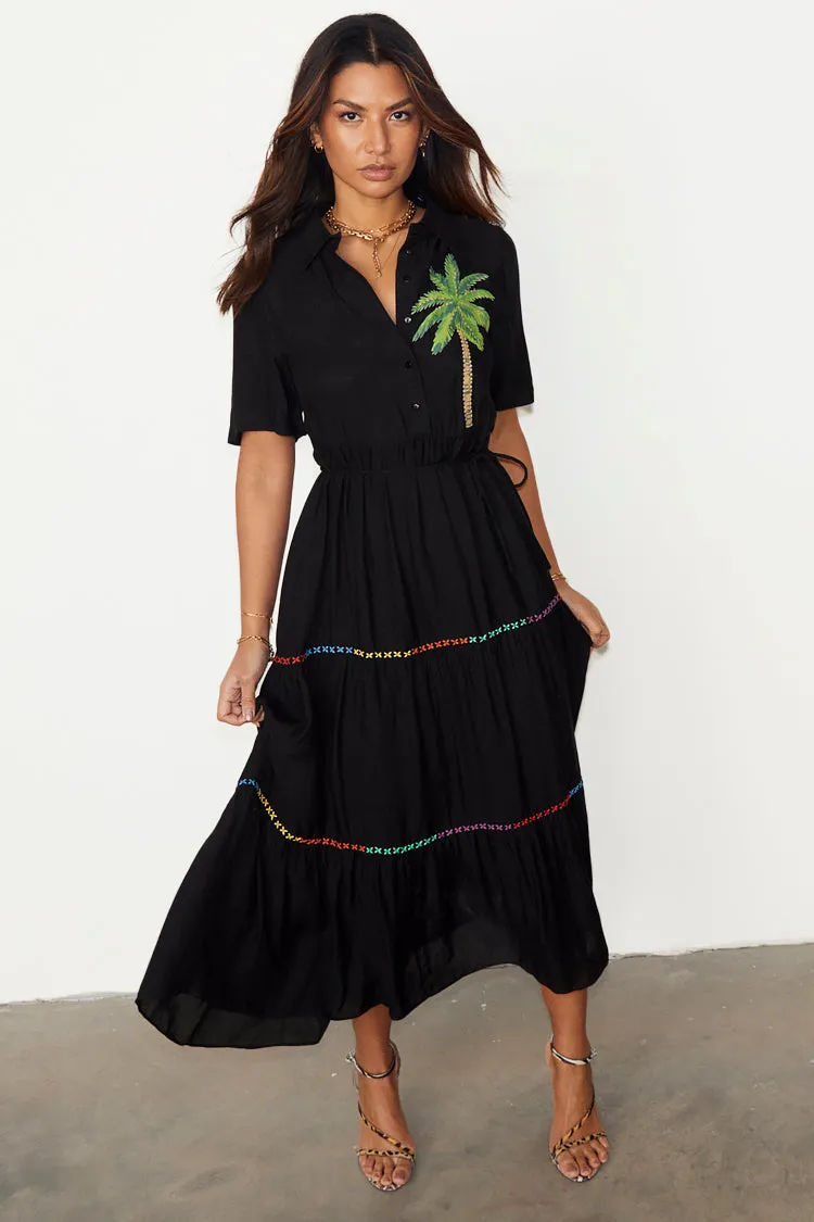 Black Palm Immy Dress