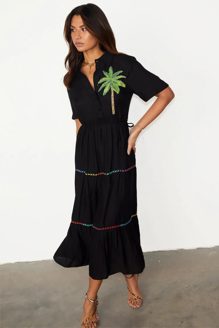 Black Palm Immy Dress