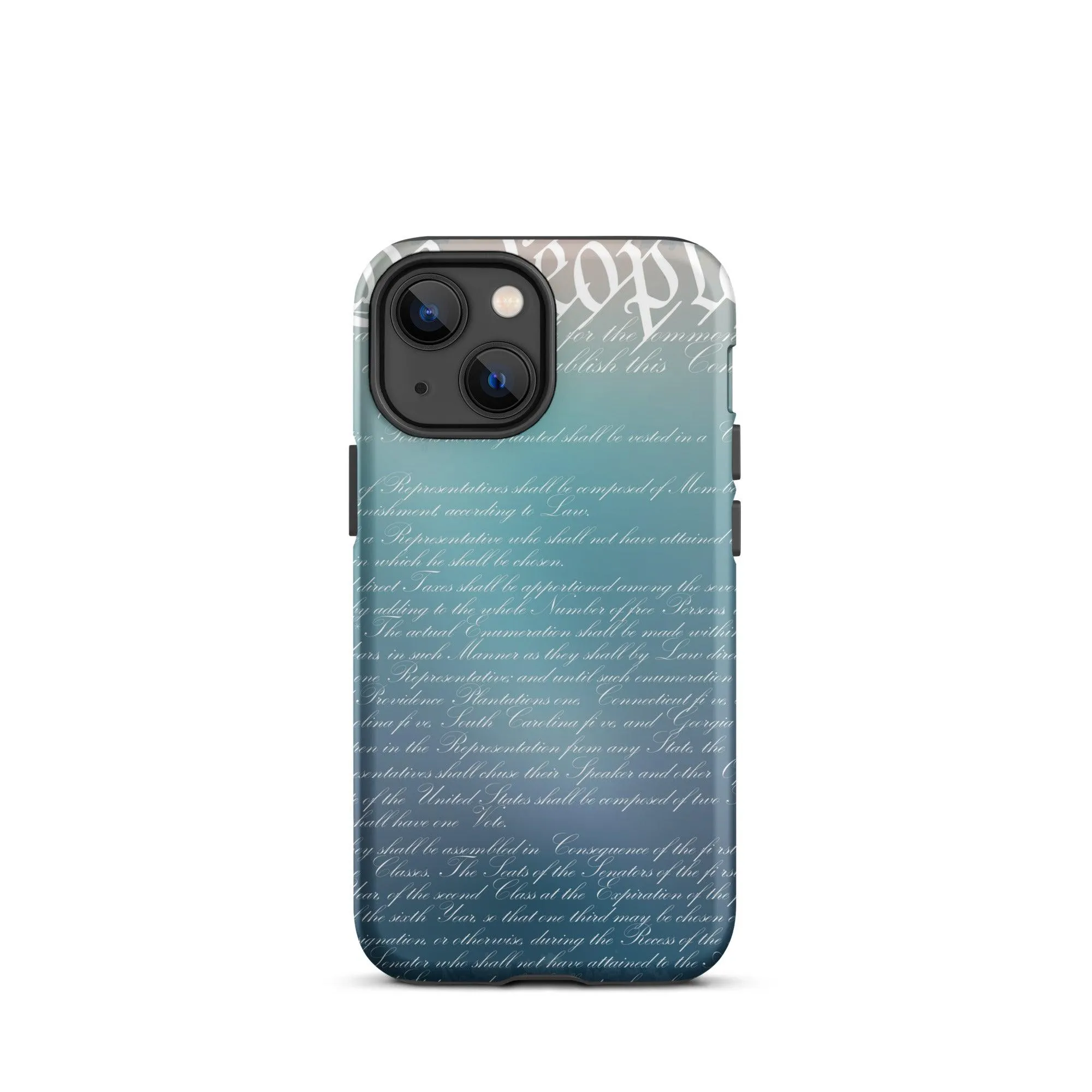 Blue Constitution tough iPhone case