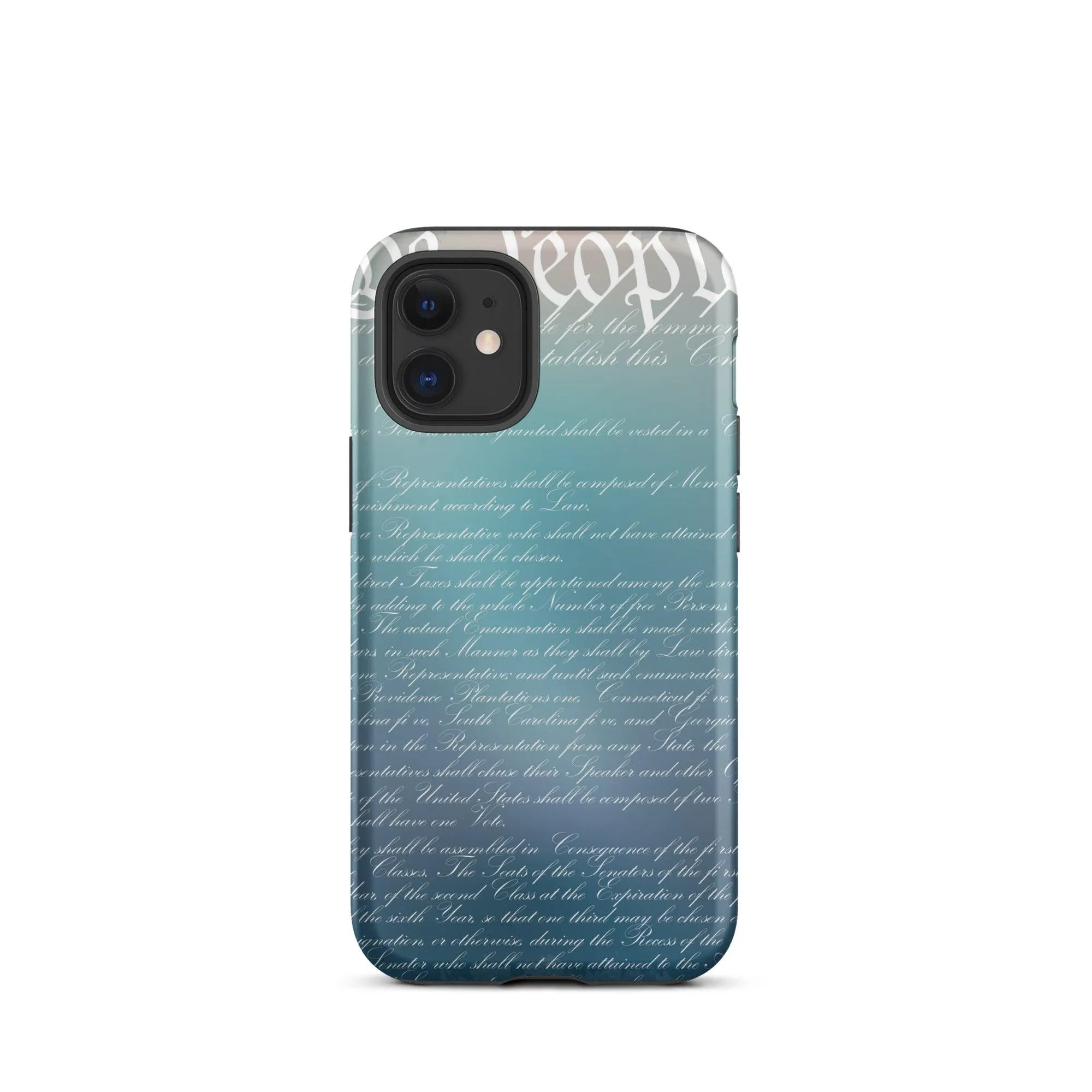 Blue Constitution tough iPhone case