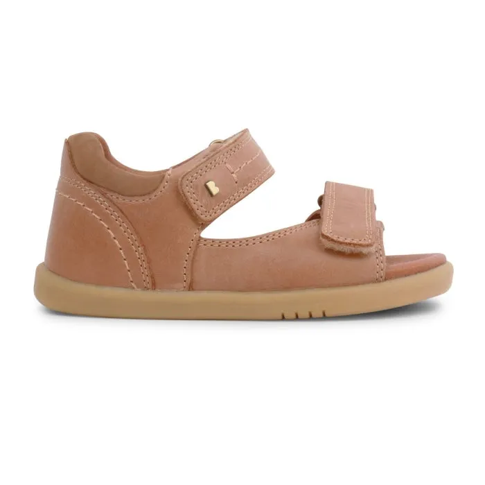 Bobux IWalk Driftwood Sandal Caramel Open Toe 633606A