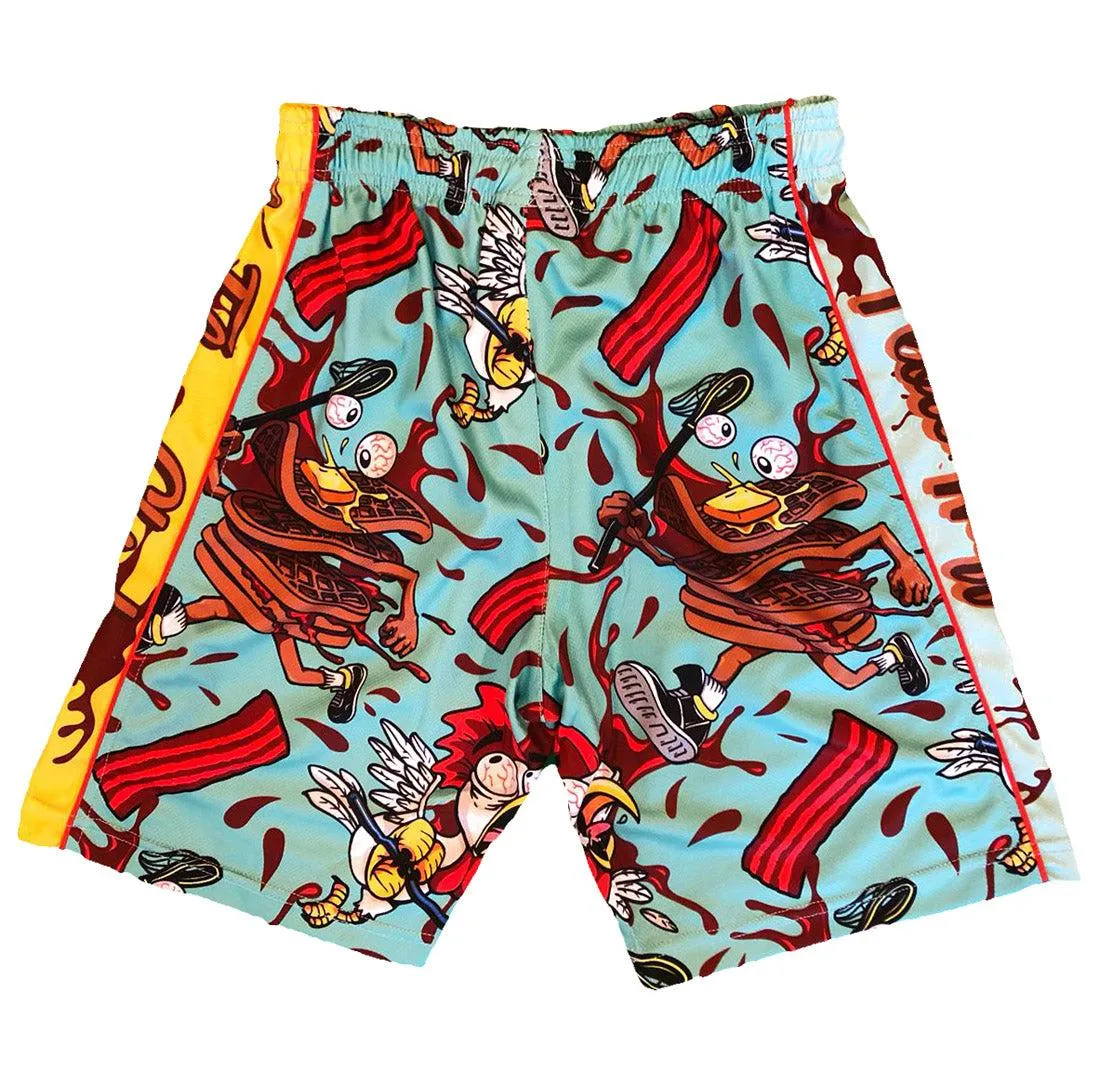 Boys Chicken & Waffles Attack Shorts