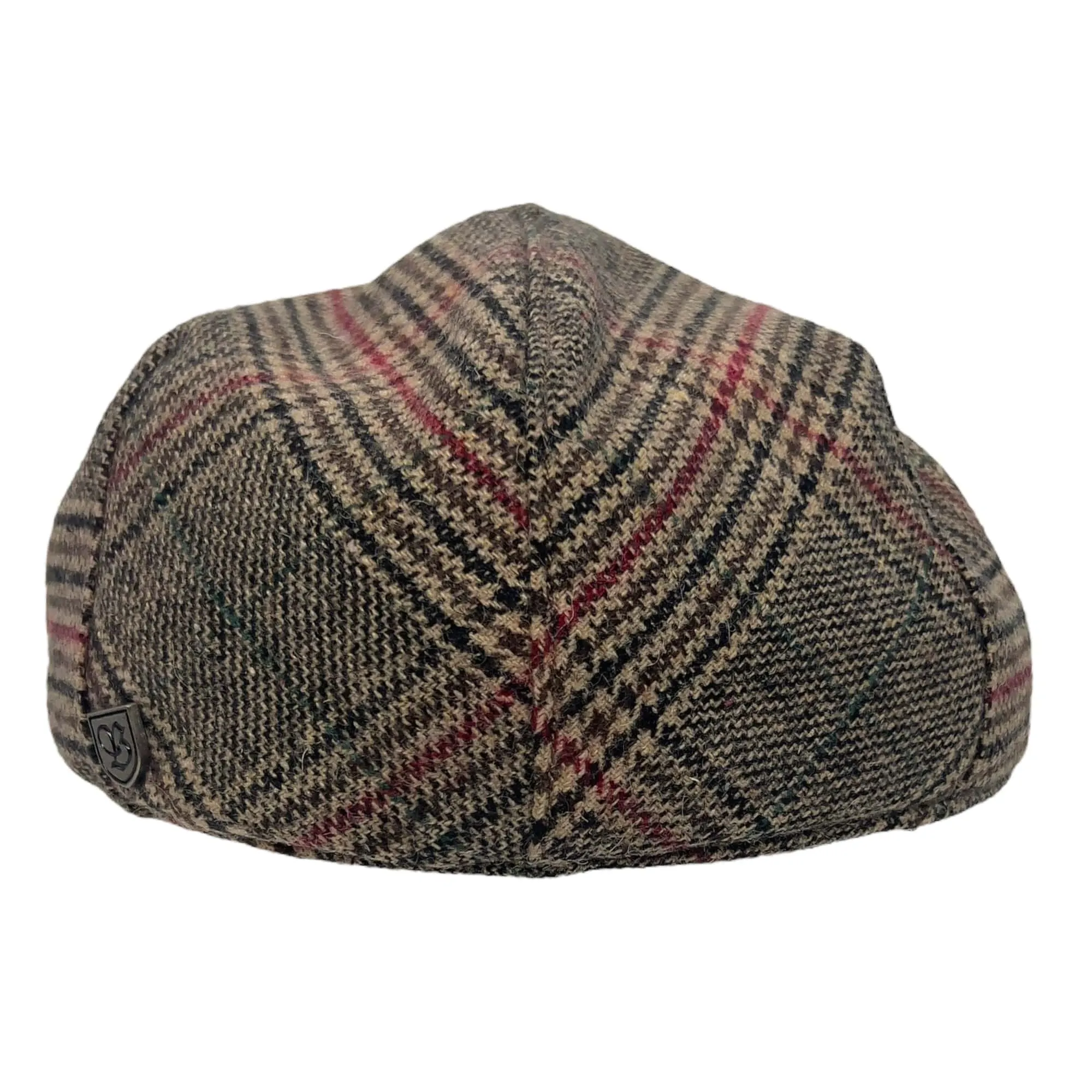 BRIXTON "Hooligan" Plaid Unixex Cap - Brown, Tan & Red