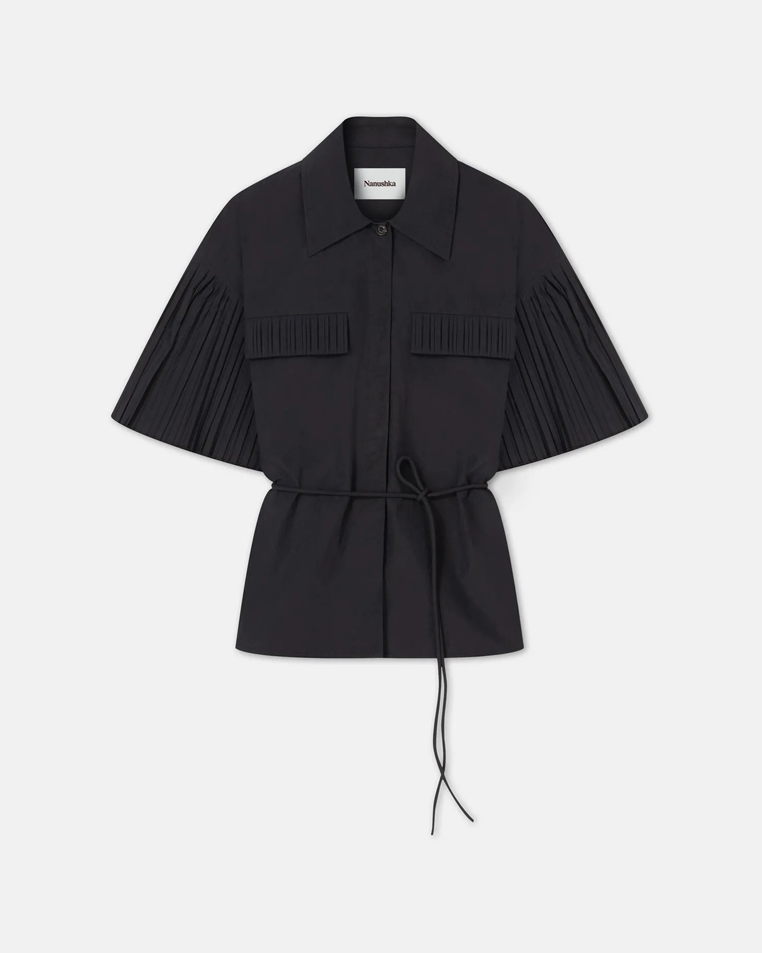 Camara - Sale Tech Poplin Shirt - Off Black