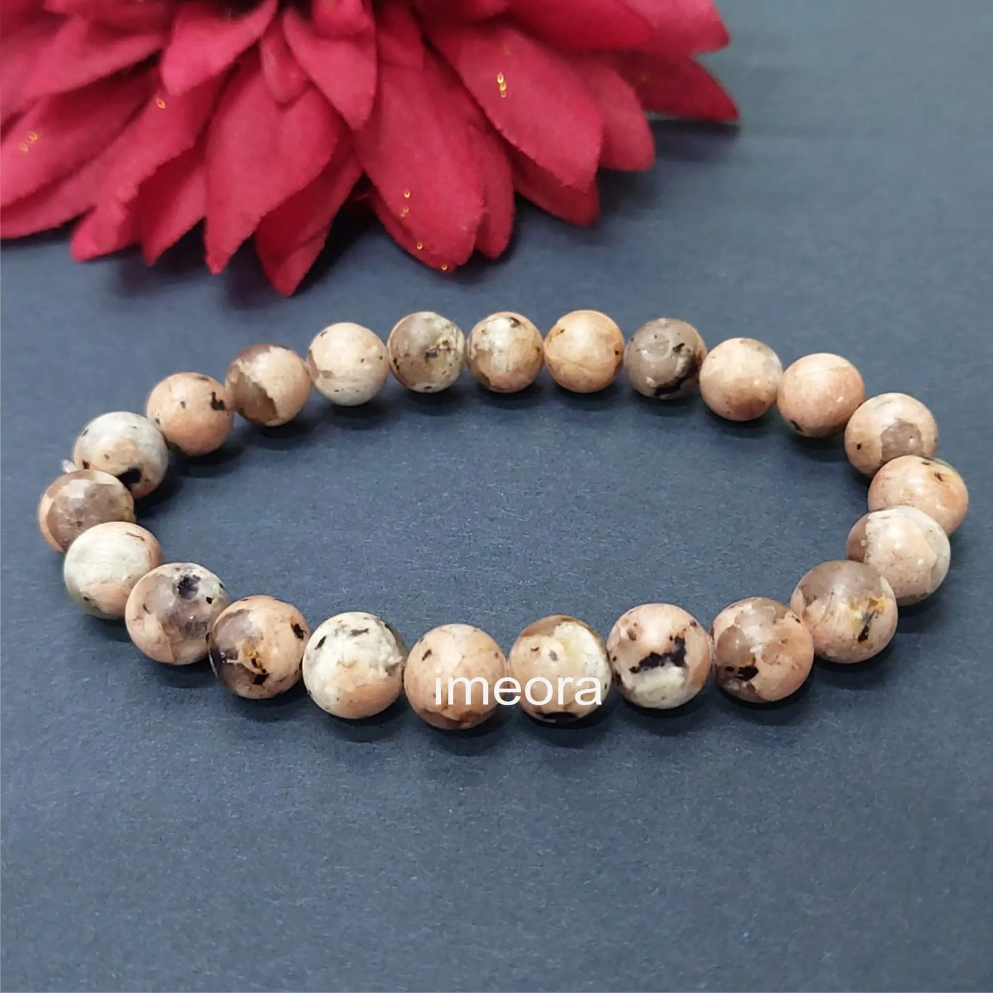 Certified Maifanite 8mm Natural Stone Bracelet