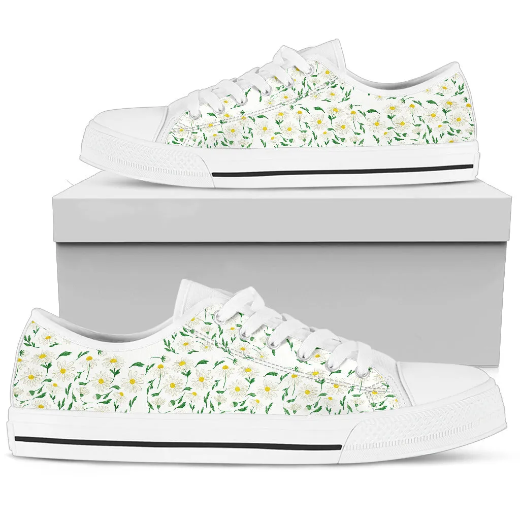 Chamomile Flowers Low Top