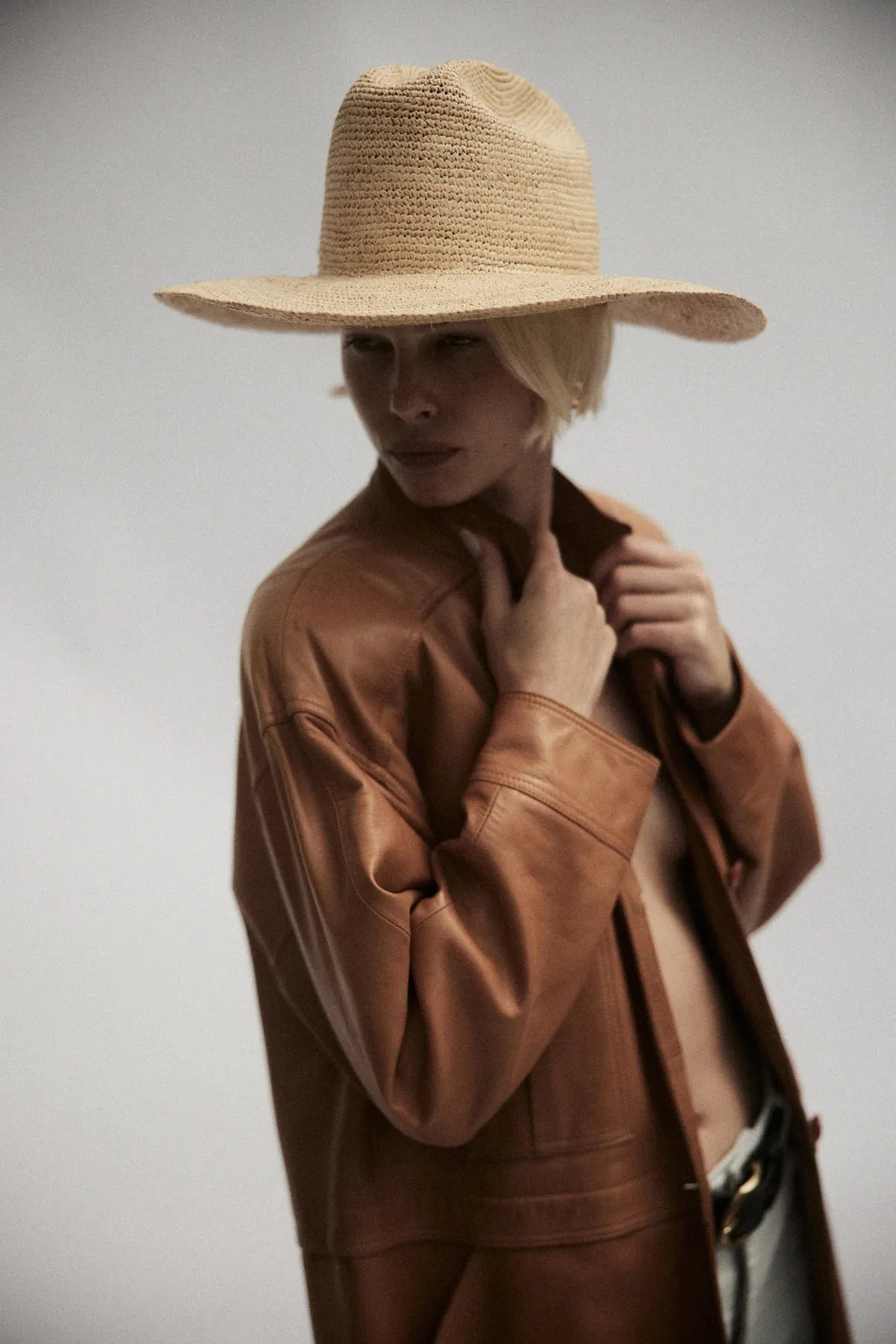 Chandler Raffia Hat - Natural