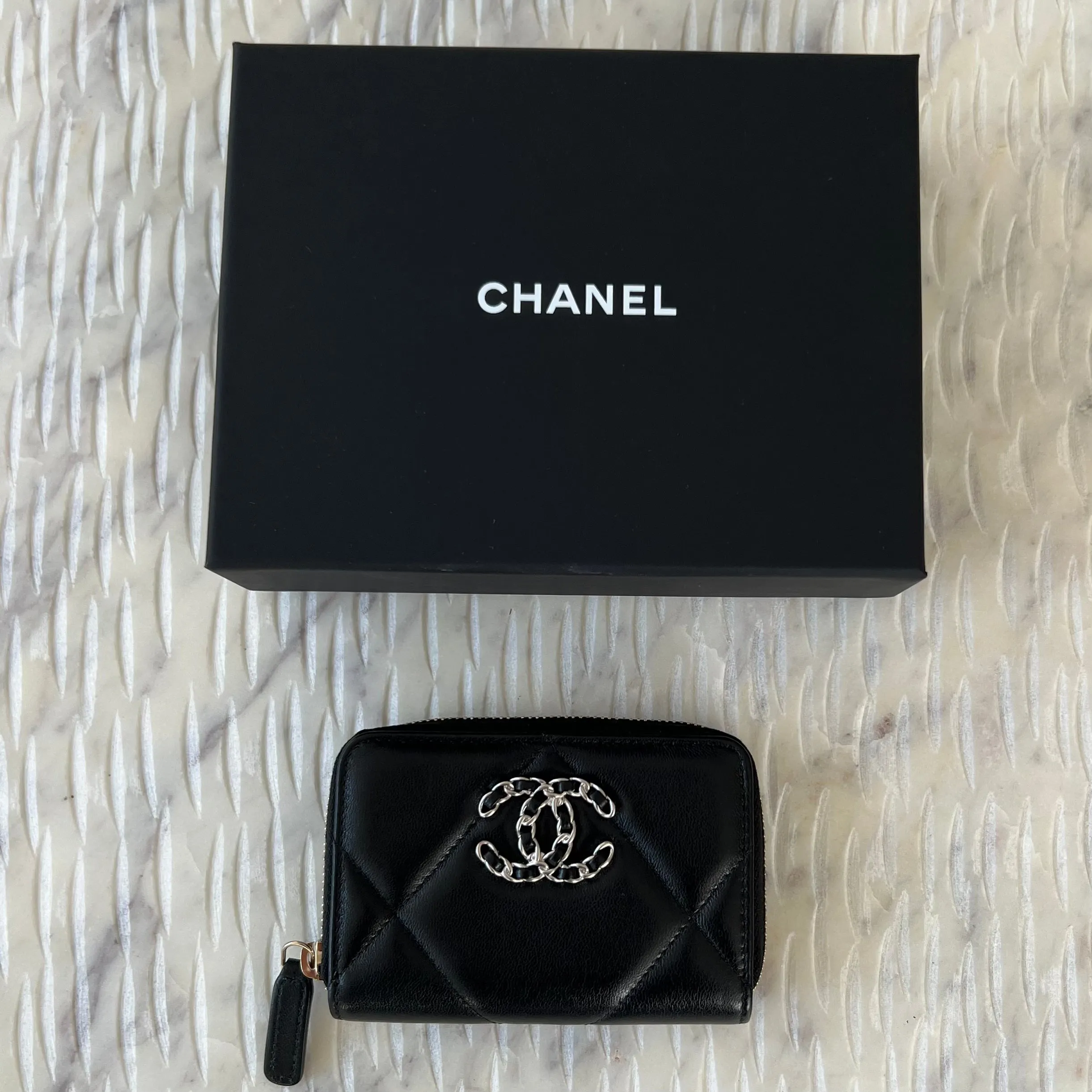 Chanel 19 Card Holder