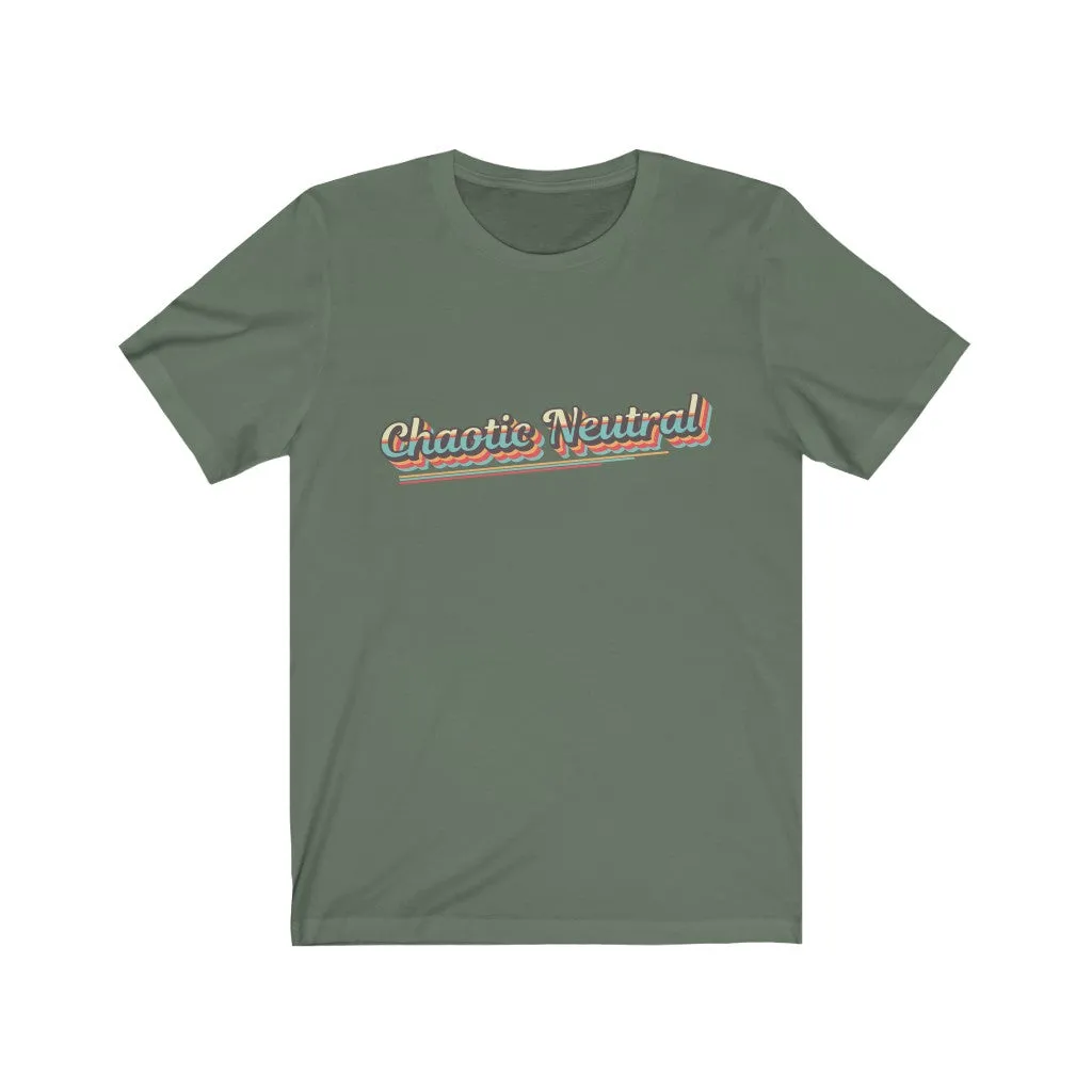 Chaotic Neutral Retro Tee