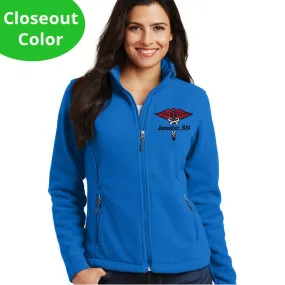 Closeout Color | L217  Port Authority® Ladies  Fleece Jacket