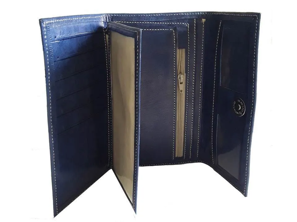 Club Morocco Wallet - Simple - Blue