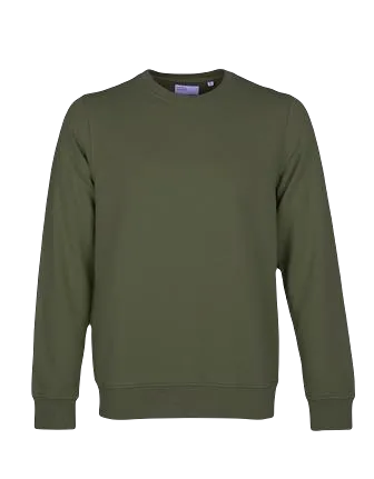 Colorful Standard Crew Sweat seaweed green