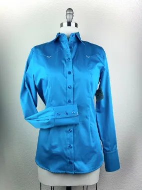 CR Western Pro Bright Turquoise Cotton Sateen