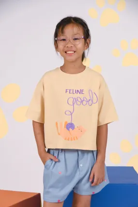 Crop Tee - Feline Good